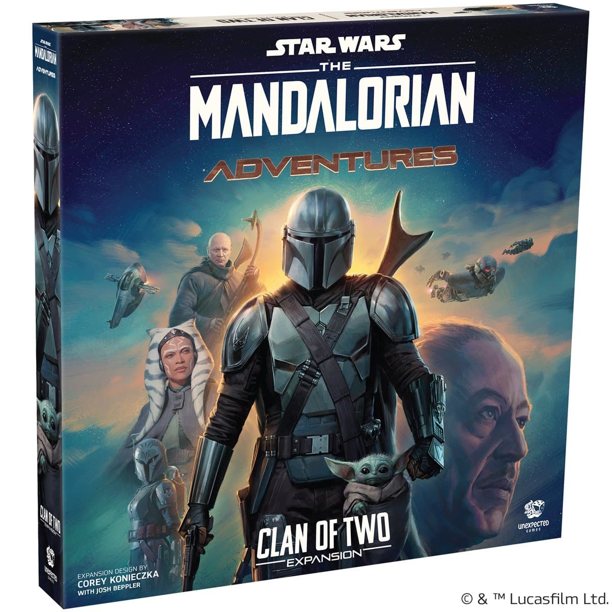 Star Wars: The Mandalorian Adventures: Clan of Two Expansion - A Muse N Games